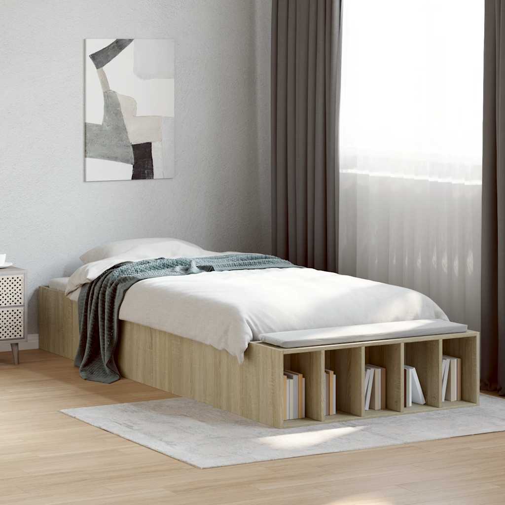 Giroletto Rovere Sonoma 90x200 cm in Legno Multistrato | homemem39