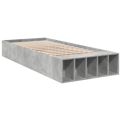 Giroletto Grigio Cemento 90x200 cm in Legno Multistrato | homemem39