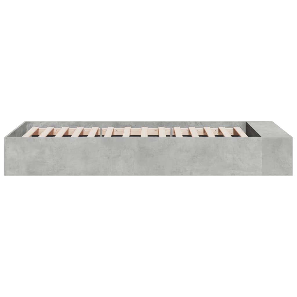 Giroletto Grigio Cemento 90x200 cm in Legno Multistrato | homemem39