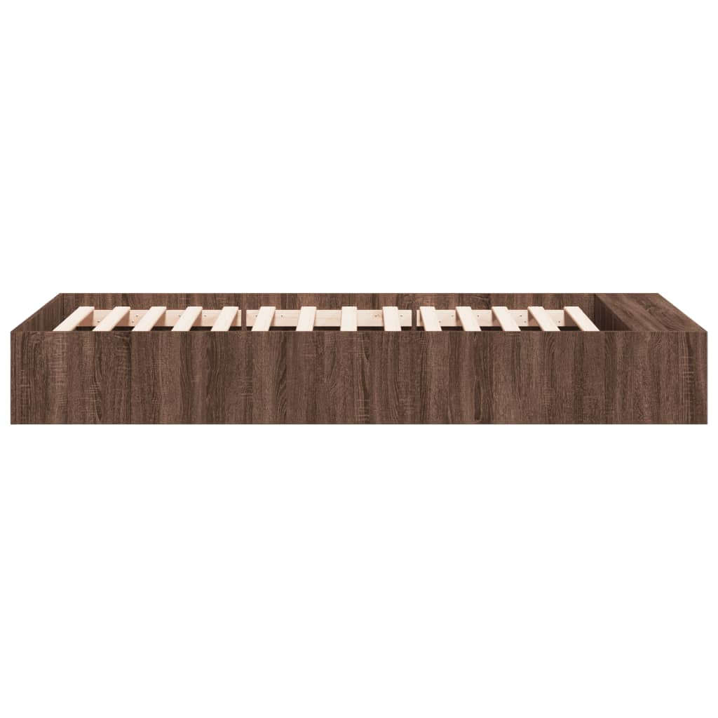 Giroletto Rovere Marrone 90x200 cm in Legno Multistrato | homemem39