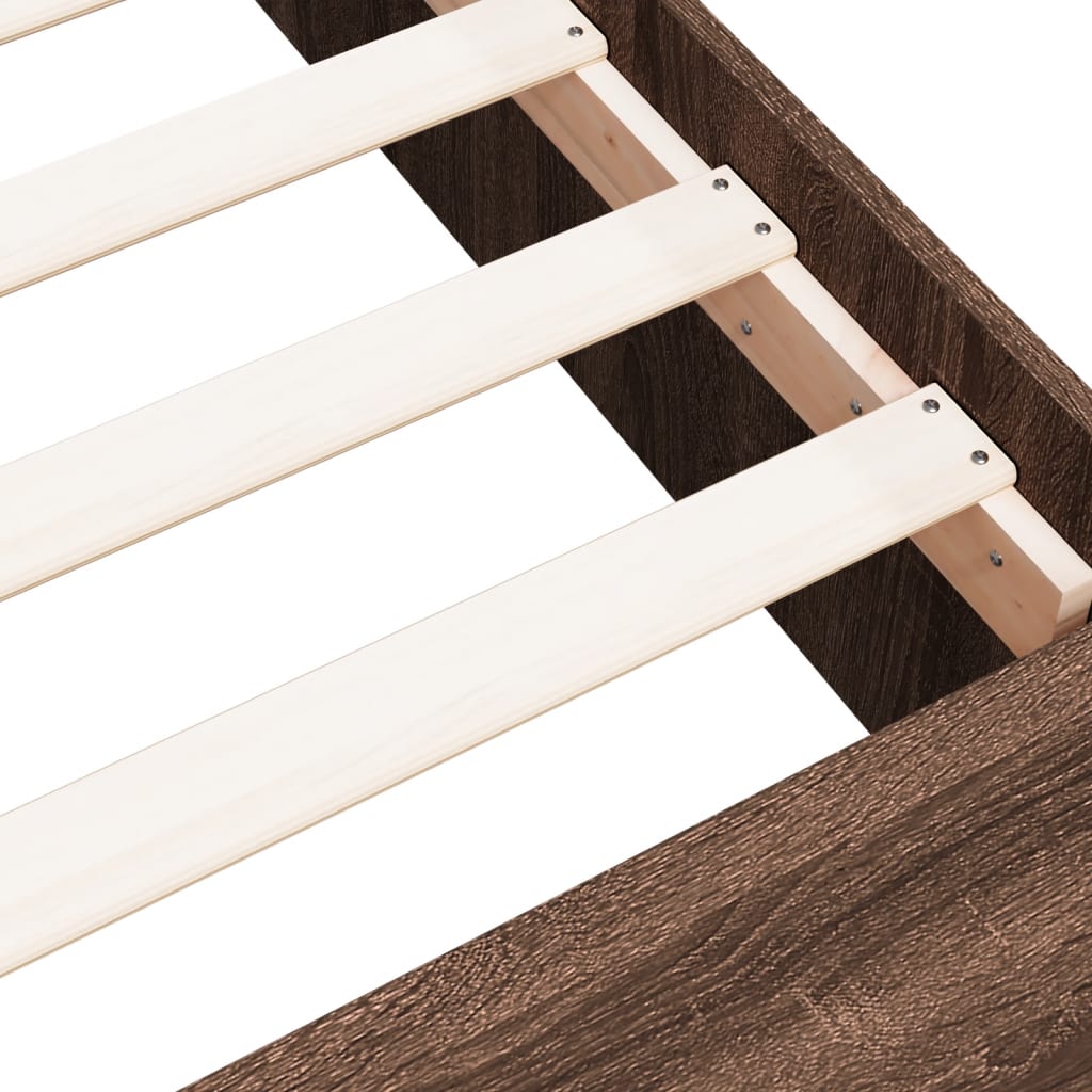 Giroletto Rovere Marrone 90x200 cm in Legno Multistrato | homemem39