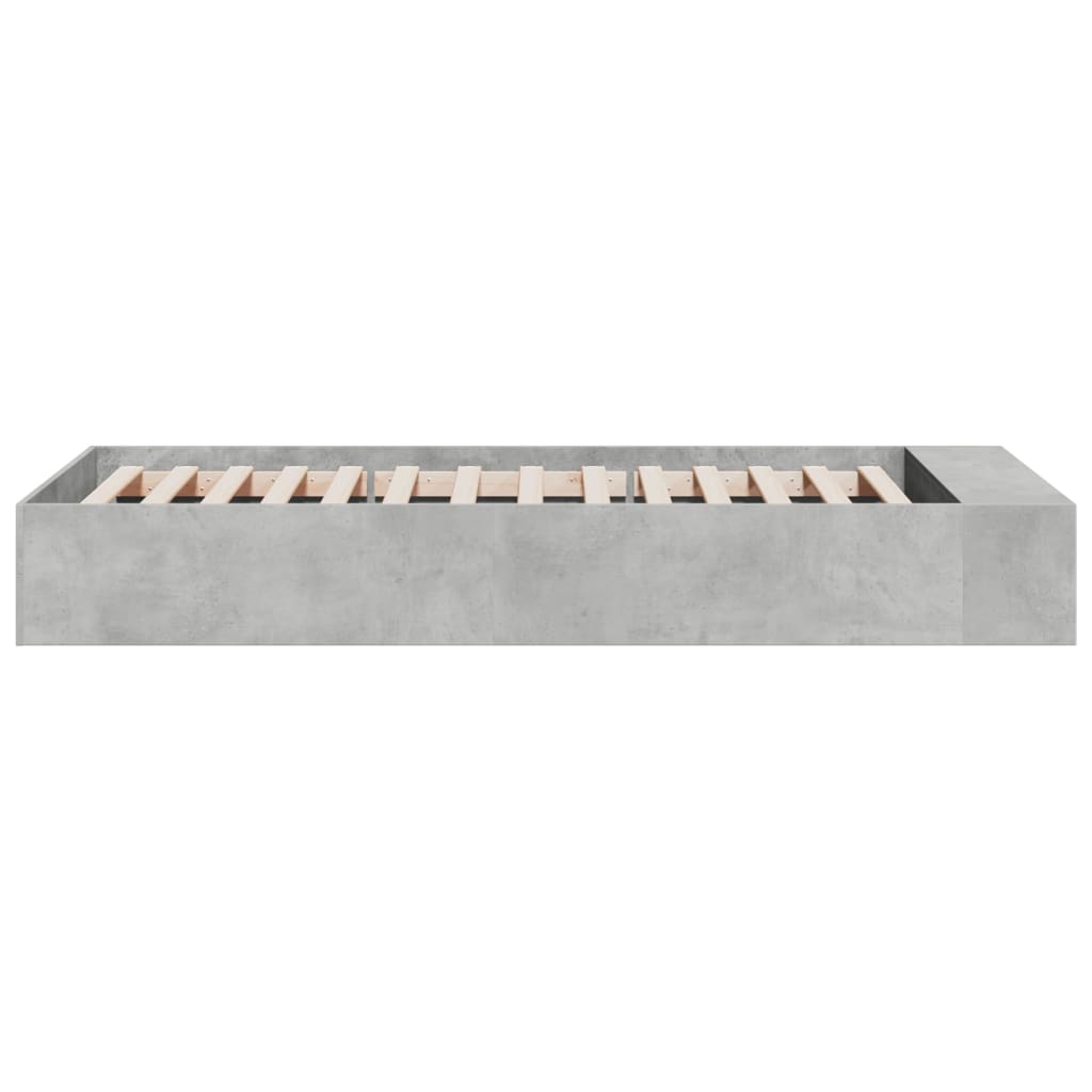 Giroletto Grigio Cemento 90x190 cm in Legno Multistrato | homemem39