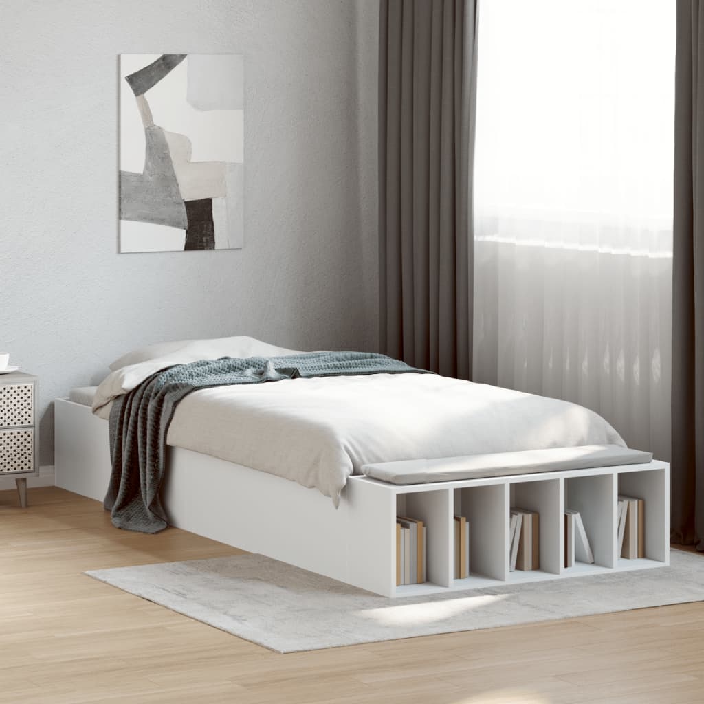 Giroletto Bianco 75x190 cm in Legno Multistrato | homemem39