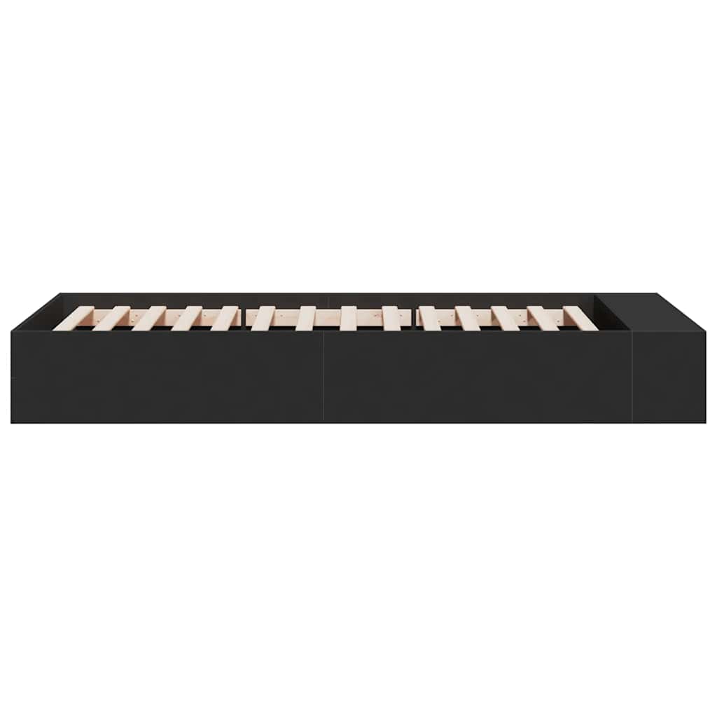 Giroletto Nero 75x190 cm in Legno Multistrato | homemem39