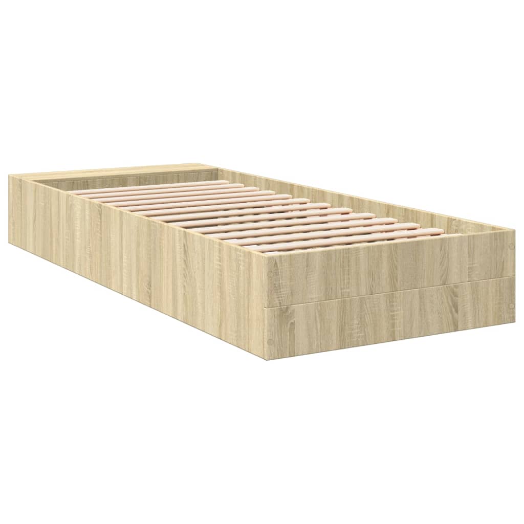 Giroletto Rovere Sonoma 75x190 cm in Legno Multistrato | homemem39