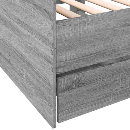 Divano Letto con Cassetti senza Materasso 100x200 cm | homemem39