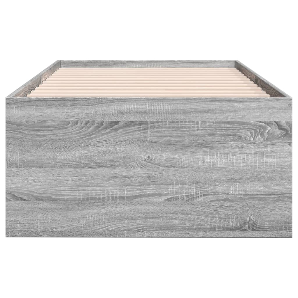 Divano Letto con Cassetti senza Materasso 90x200 cm - homemem39