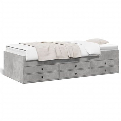 Divano Letto con Cassetti senza Materasso 75x190 cm | homemem39