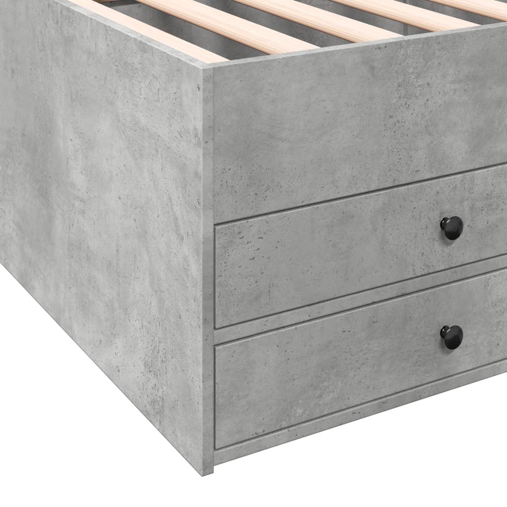 Divano Letto con Cassetti senza Materasso 75x190 cm | homemem39