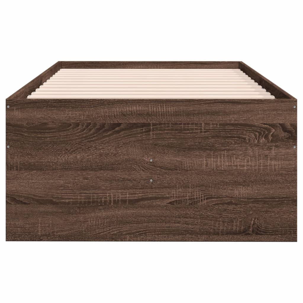 Divano Letto con Cassetti senza Materasso 75x190 cm - homemem39