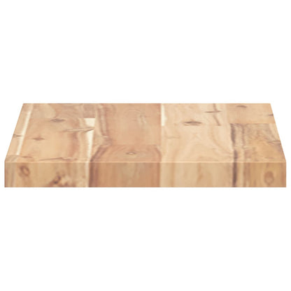 Ripiano a Parete 40x20x2 cm Legno Massello Acacia Non Trattato | homemem39