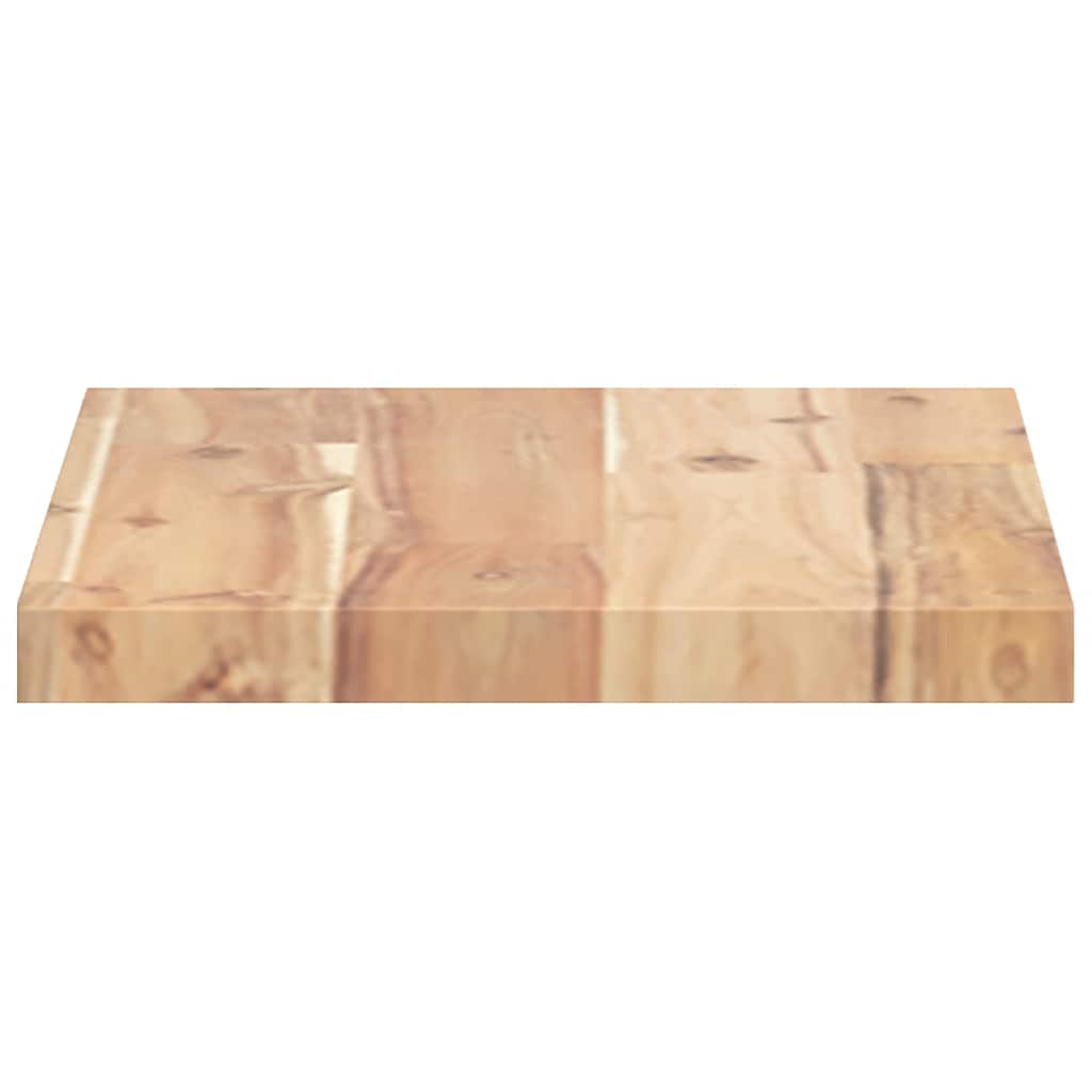 Mensole da Parete 3 pz 40x20x2 cm Legno Acacia Non Trattato | homemem39