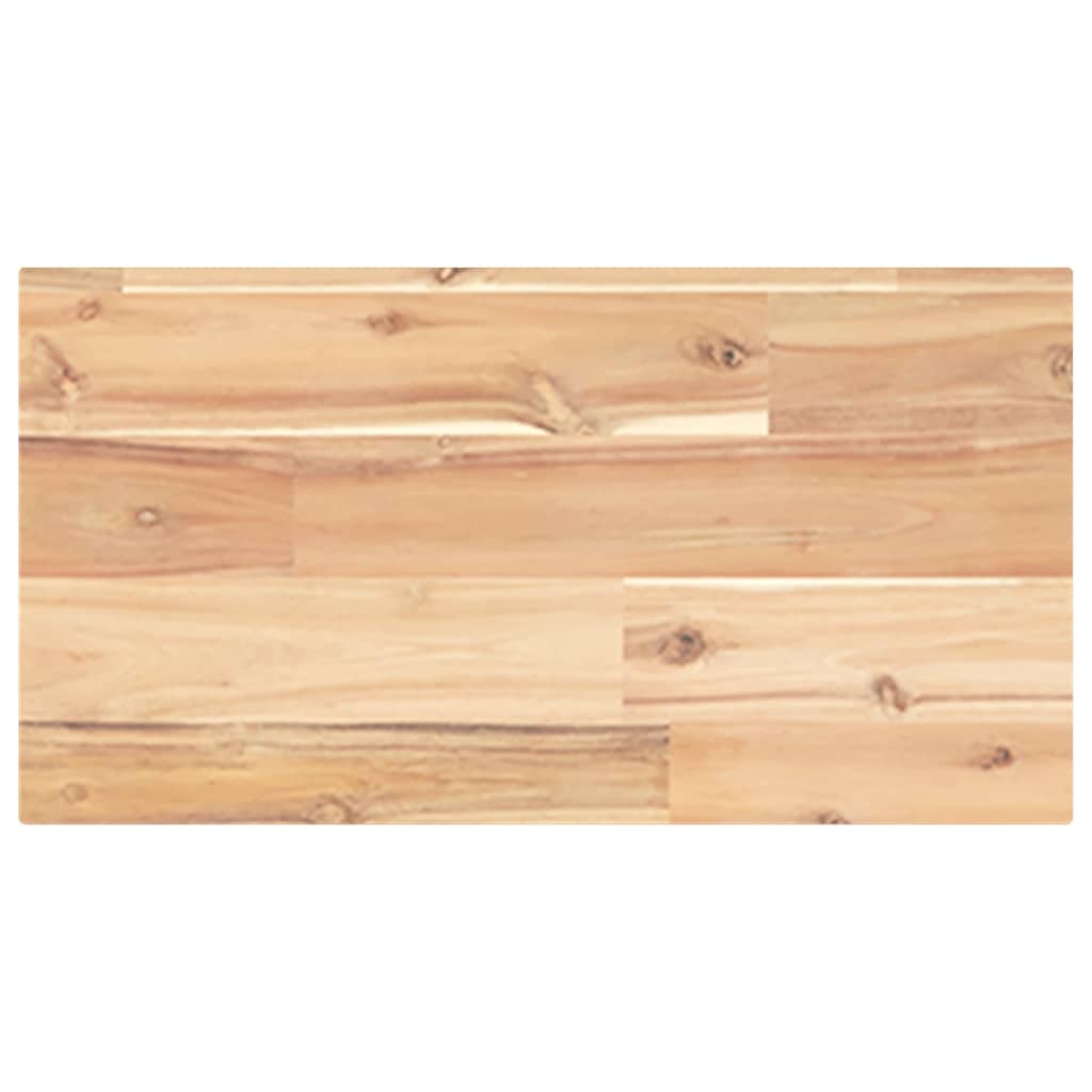 Mensole da Parete 4 pz 40x20x2 cm Legno Acacia Non Trattato | homemem39