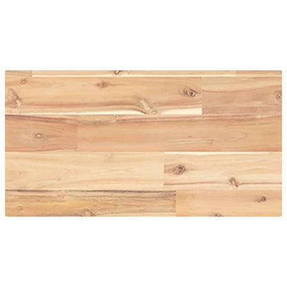 Mensole da Parete 2 pz 60x20x2 cm Legno Acacia Non Trattato | homemem39