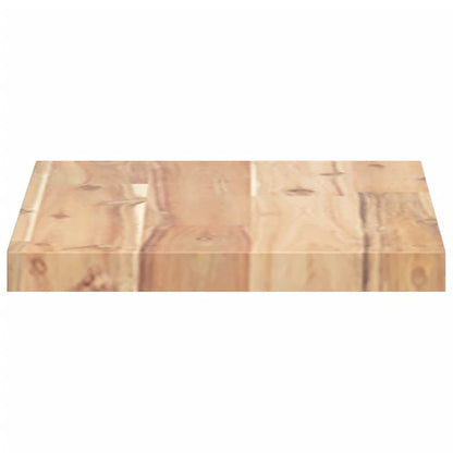 Mensole da Parete 3 pz 60x20x2 cm Legno Acacia Non Trattato | homemem39