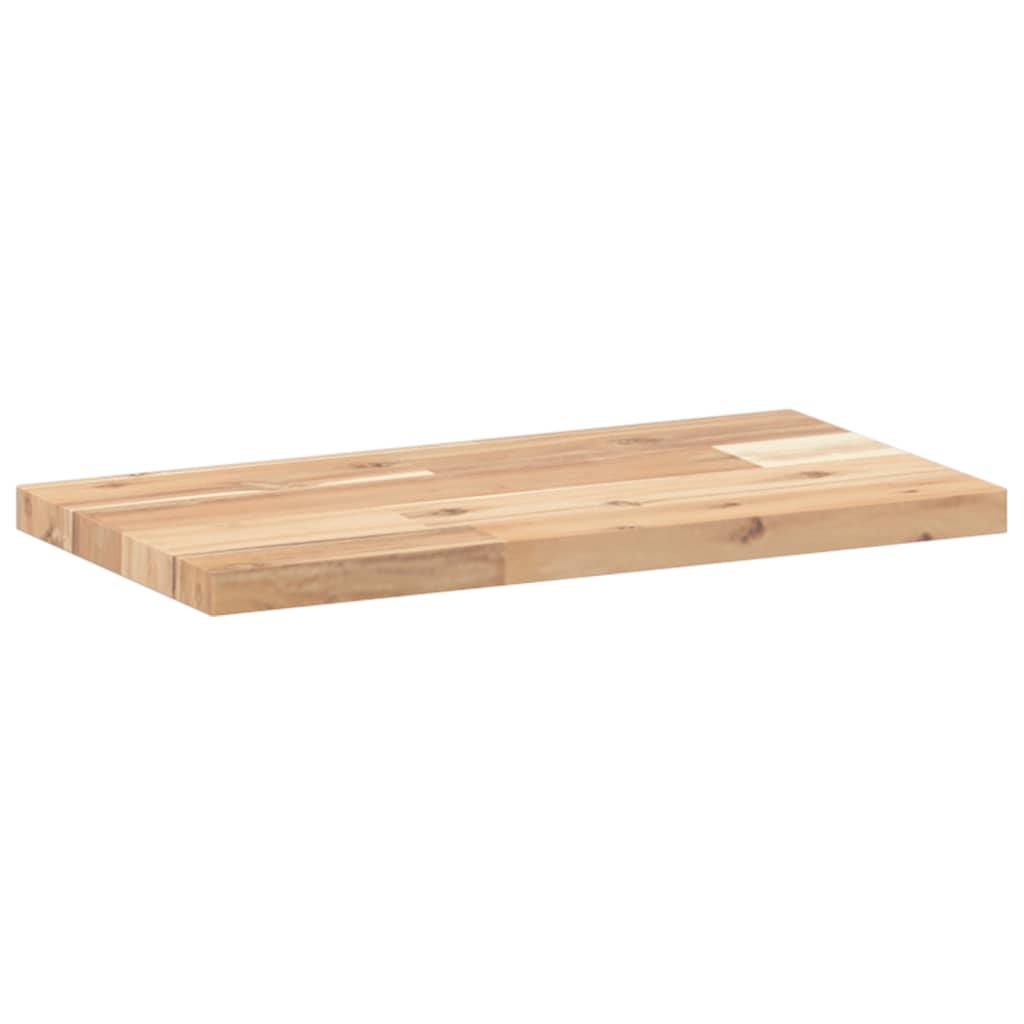 Mensole da Parete 4 pz 60x20x2 cm Legno Acacia Non Trattato | homemem39
