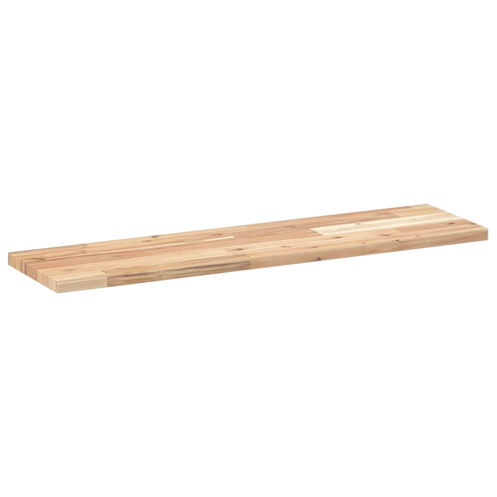 Mensole da Parete 3 pz 80x20x2 cm Legno Acacia Non Trattato | homemem39