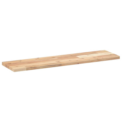 Mensole da Parete 3 pz 80x20x2 cm Legno Acacia Non Trattato | homemem39