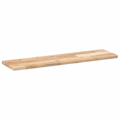 Mensole da Parete 4 pz 80x20x2 cm Legno Acacia Non Trattato | homemem39