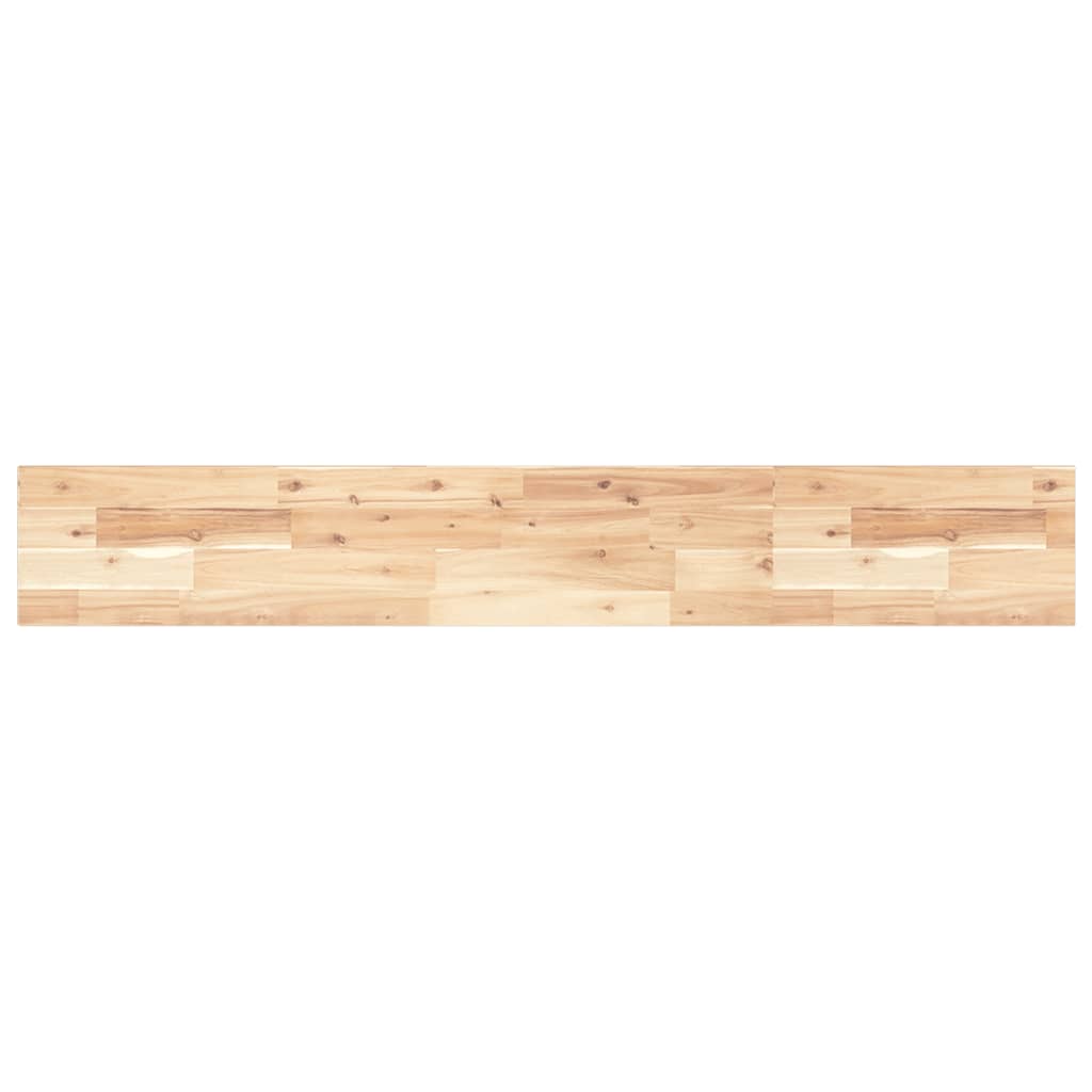 Mensole da Parete 2 pz 120x20x2 cm Legno Acacia Non Trattato | homemem39