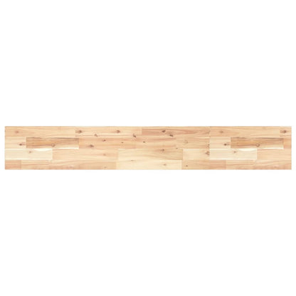 Mensole da Parete 3 pz 120x20x2 cm Legno Acacia Non Trattato | homemem39