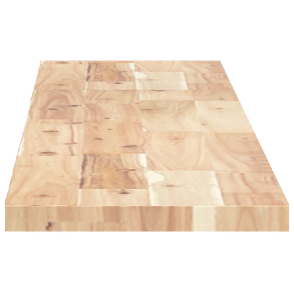 Mensole da Parete 2 pz 140x20x2 cm Legno Acacia Non Trattato | homemem39
