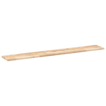Ripiano a Parete 160x20x2 cm Legno Massello Acacia Non Trattato | homemem39