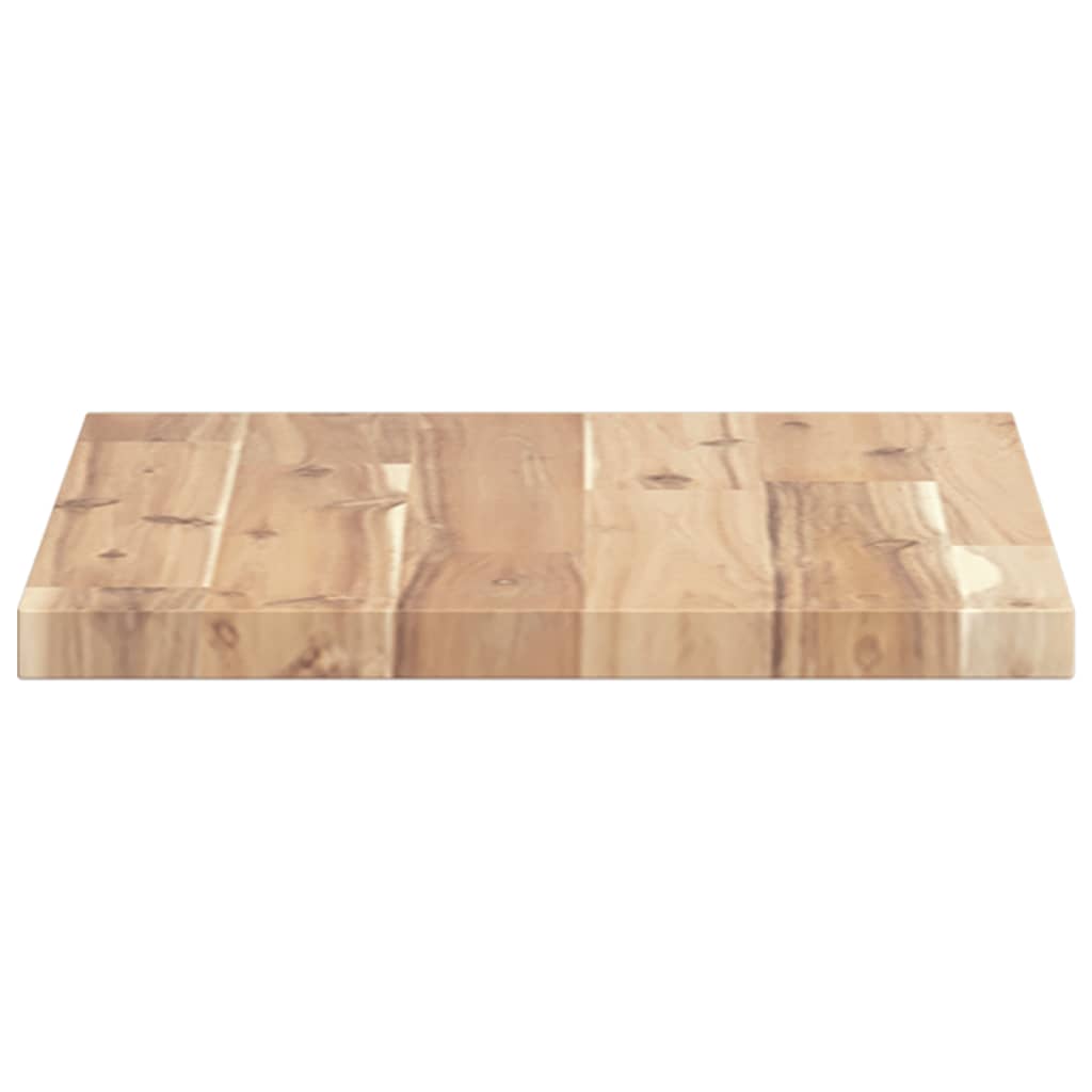 Mensole da Parete 2 pz 60x30x2 cm Legno Acacia Non Trattato | homemem39