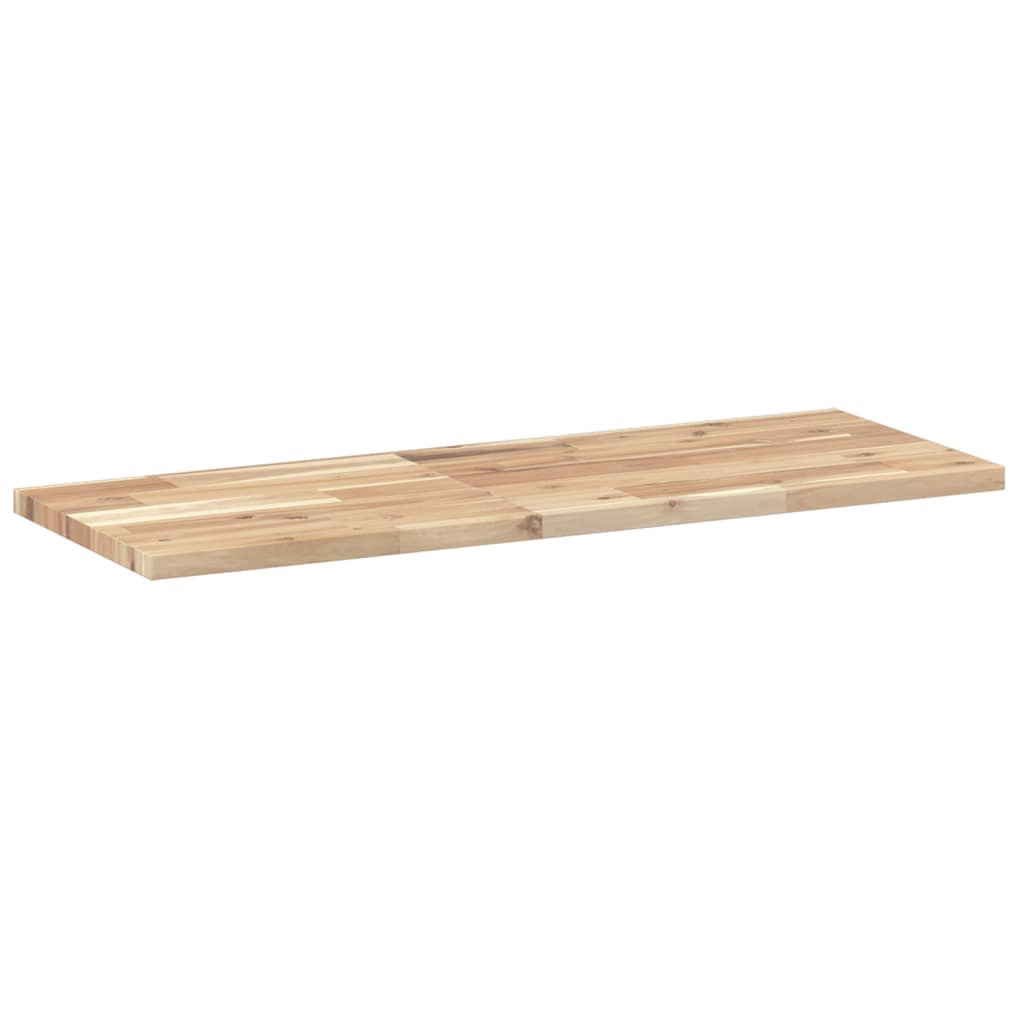 Mensole da Parete 4 pz 100x30x2 cm Legno Acacia Non Trattato | homemem39