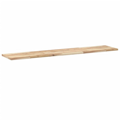 Ripiano a Parete 120x30x2 cm Legno Massello Acacia Non Trattato | homemem39