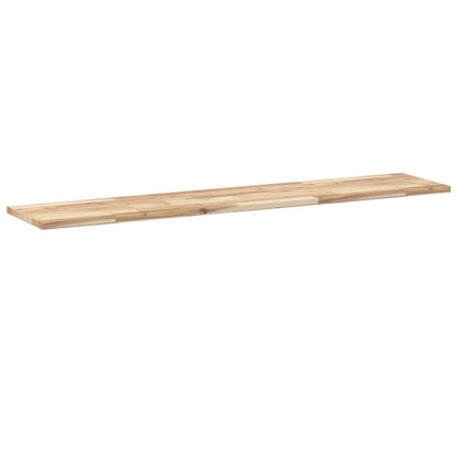 Mensole da Parete 2 pz 120x30x2 cm Legno Acacia Non Trattato | homemem39