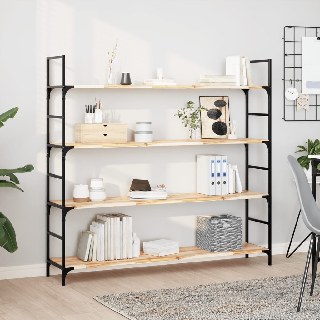 Mensole da Parete 2 pz 120x30x2 cm Legno Acacia Non Trattato | homemem39