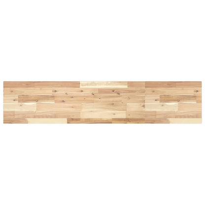 Mensole da Parete 4 pz 140x30x2 cm Legno Acacia Non Trattato | homemem39