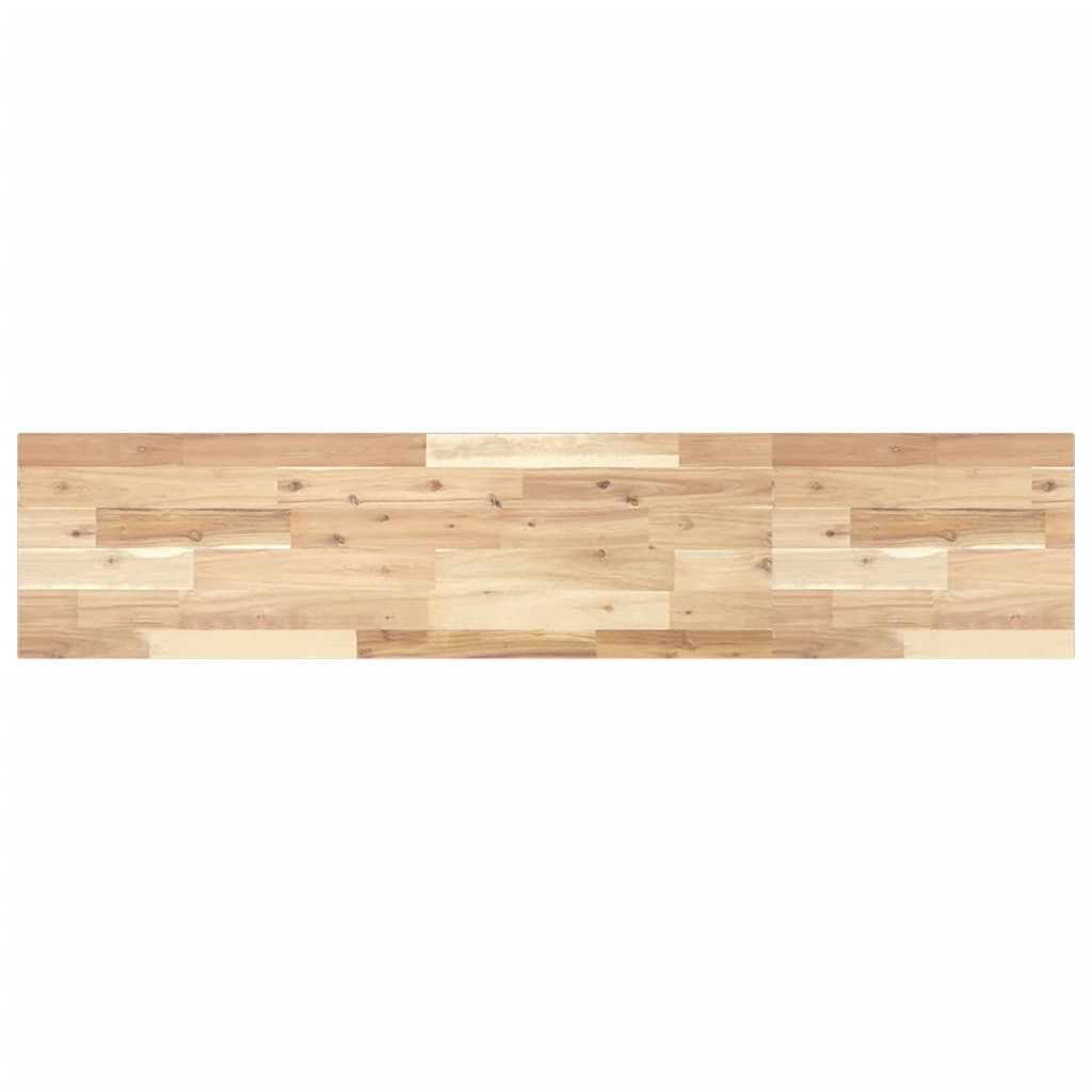 Mensole da Parete 2 pz 160x30x2 cm Legno Acacia Non Trattato | homemem39