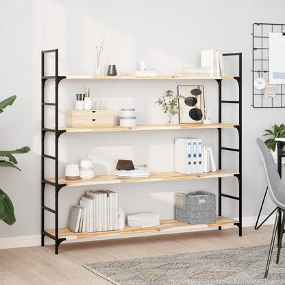 Mensole da Parete 3 pz 160x30x2 cm Legno Acacia Non Trattato | homemem39