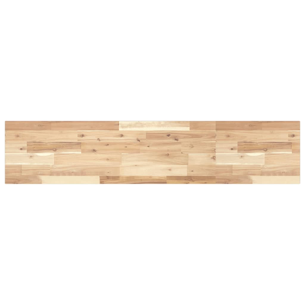 Mensole da Parete 4 pz 160x30x2 cm Legno Acacia Non Trattato | homemem39