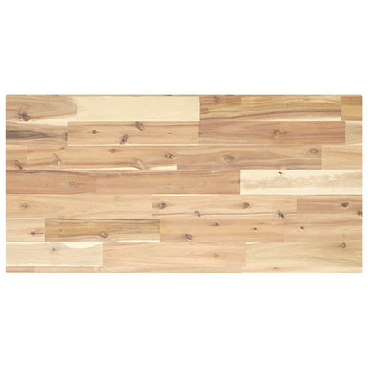 Mensole da Parete 2 pz 80x40x2 cm Legno Acacia Non Trattato | homemem39
