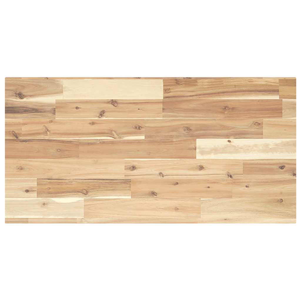 Mensole da Parete 4 pz 80x40x2 cm Legno Acacia Non Trattato | homemem39