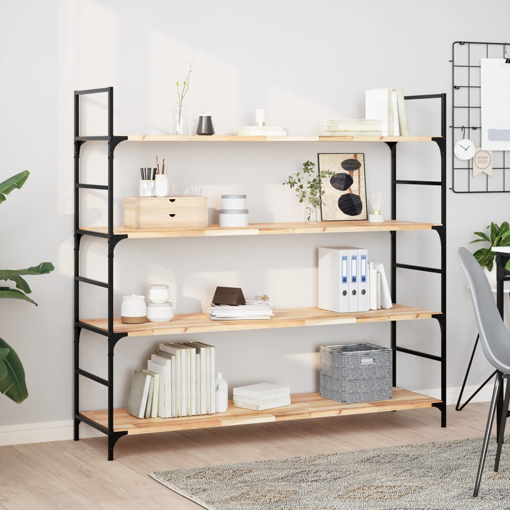 Mensole da Parete 2 pz 120x40x2 cm Legno Acacia Non Trattato | homemem39