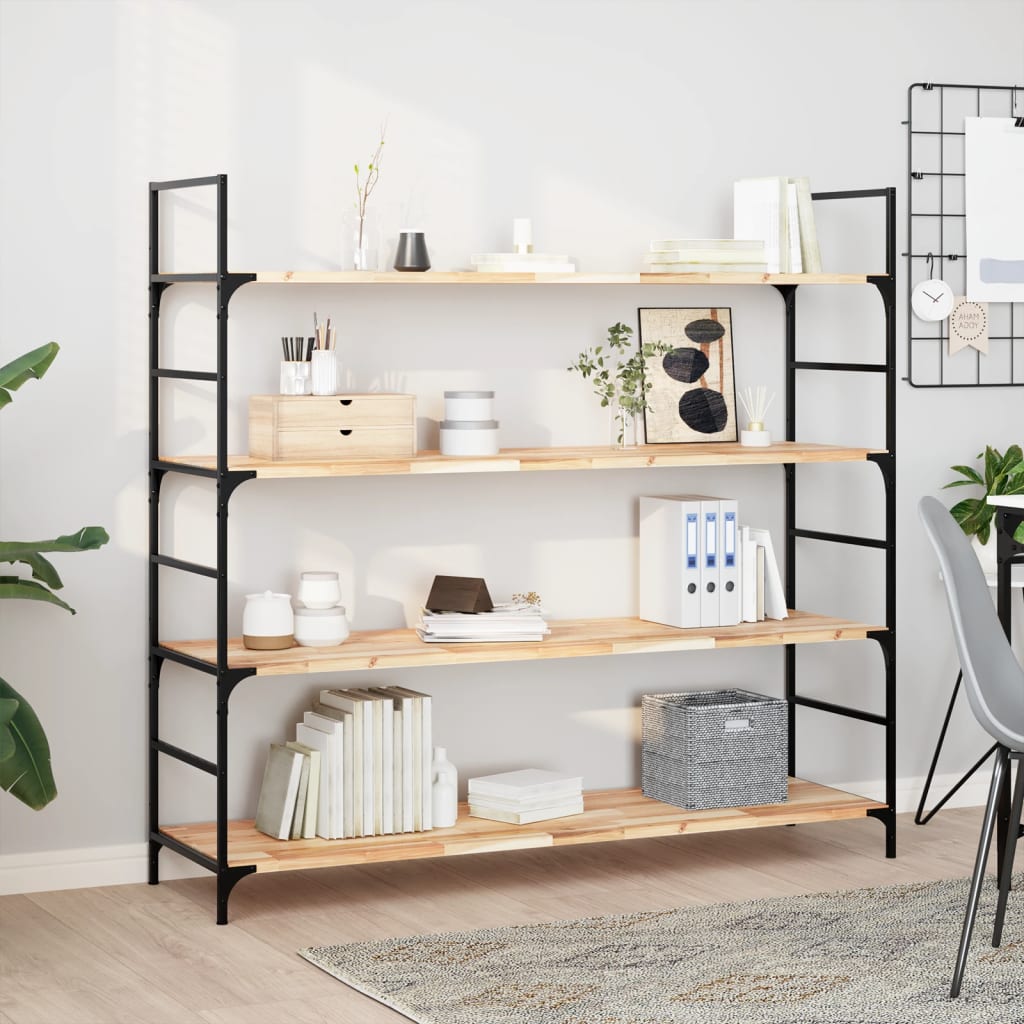 Mensole da Parete 2 pz 140x40x2 cm Legno Acacia Non Trattato | homemem39