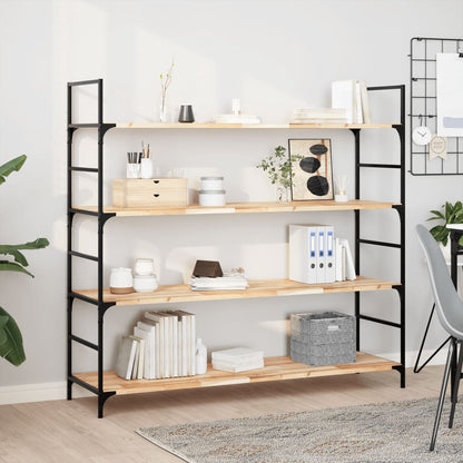 Mensole da Parete 4 pz 140x40x2 cm Legno Acacia Non Trattato | homemem39