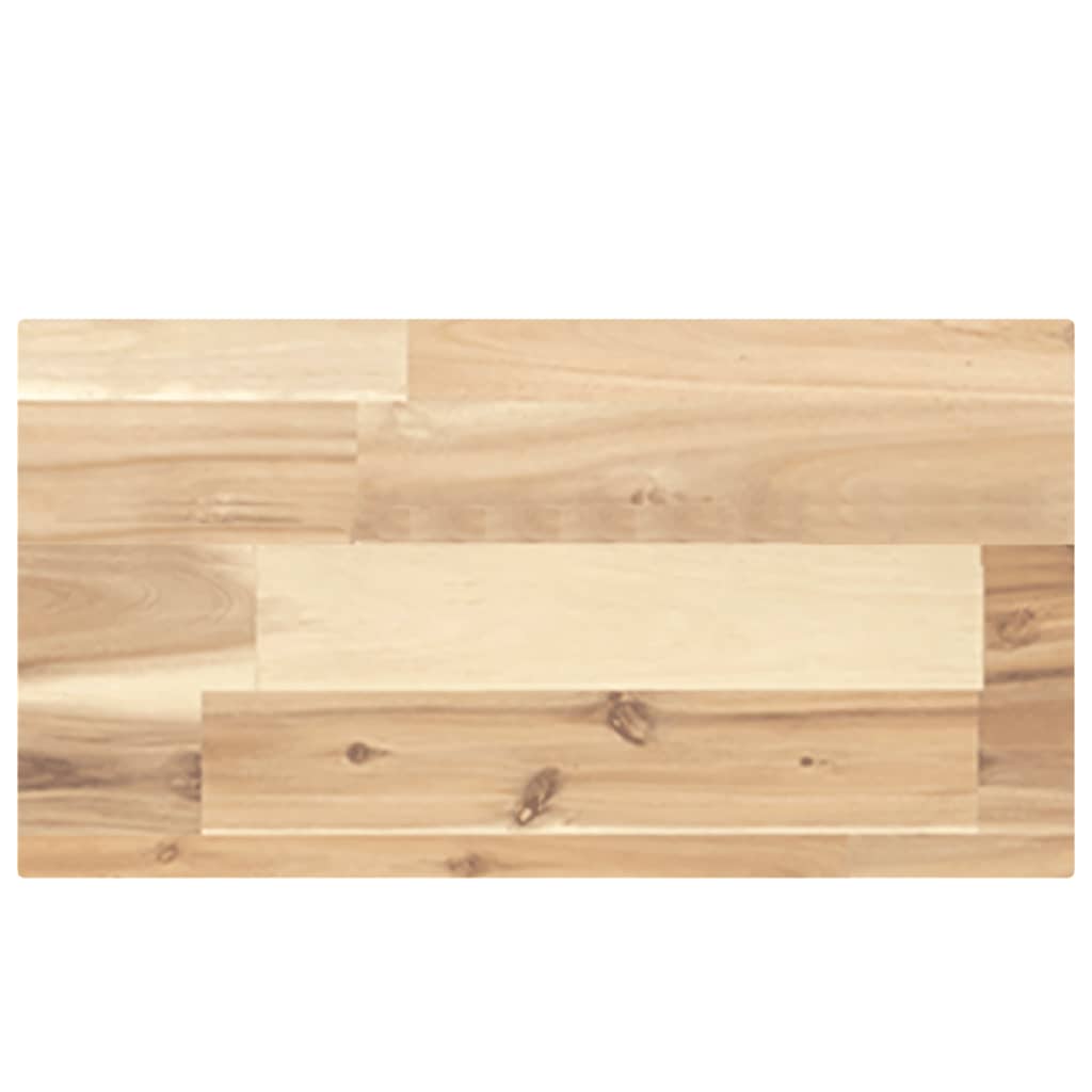 Mensole da Parete 3 pz 40x20x4 cm Legno Acacia Non Trattato | homemem39