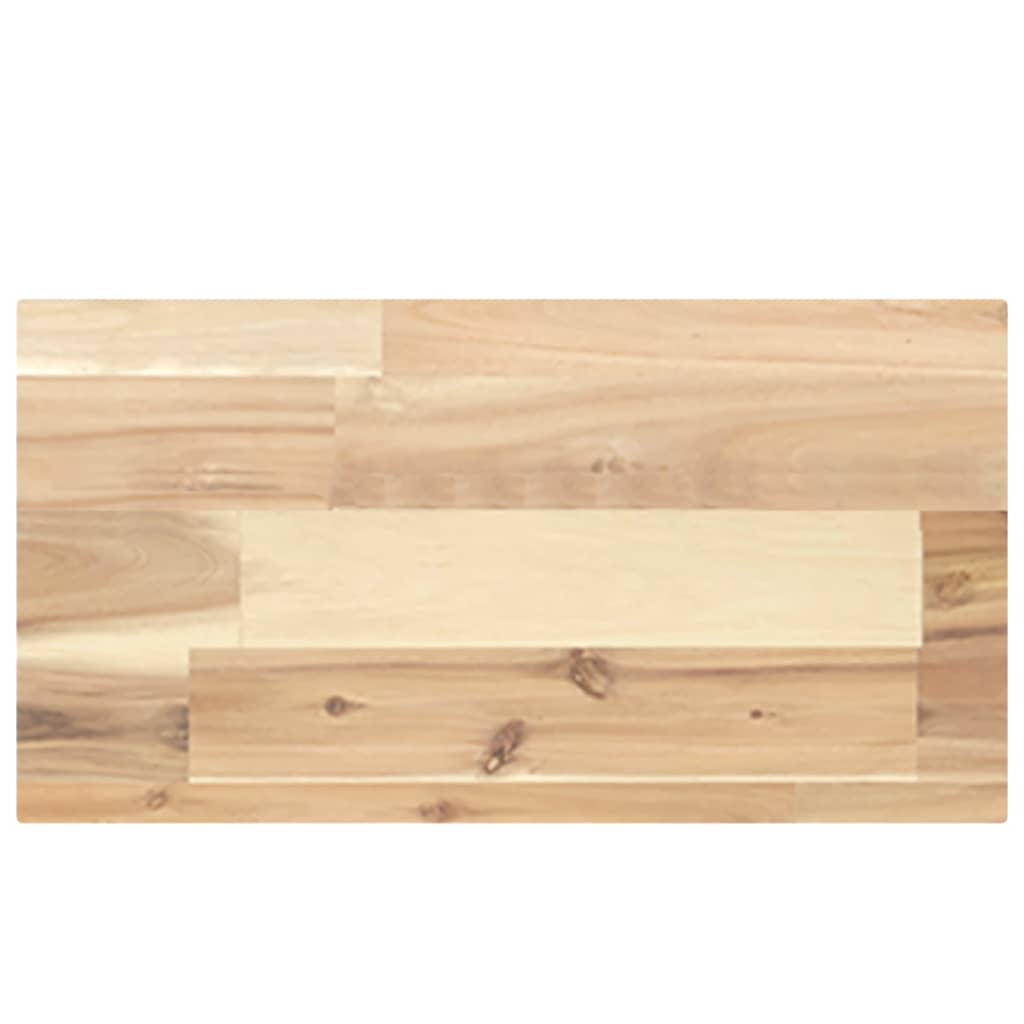 Mensole da Parete 4 pz 40x20x4 cm Legno Acacia Non Trattato | homemem39