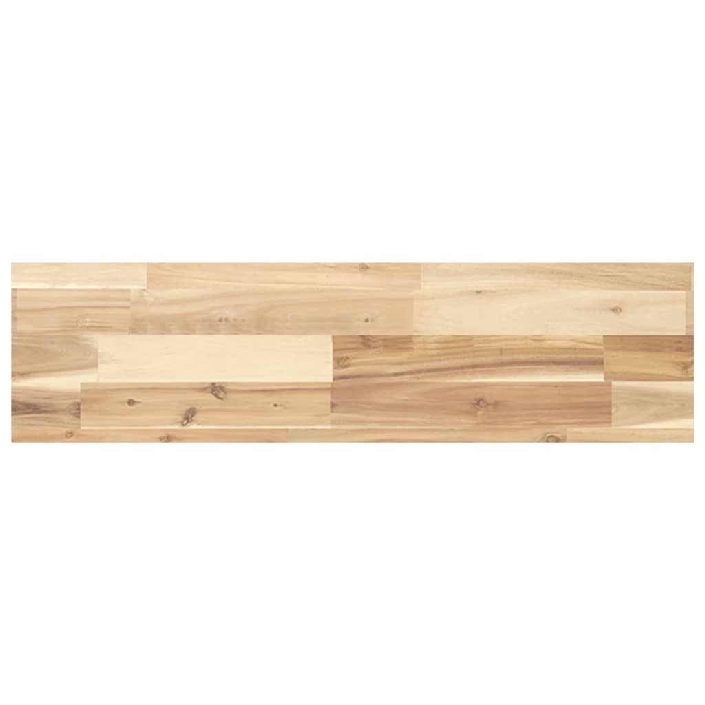 Mensole da Parete 3 pz 80x20x4 cm Legno Acacia Non Trattato | homemem39
