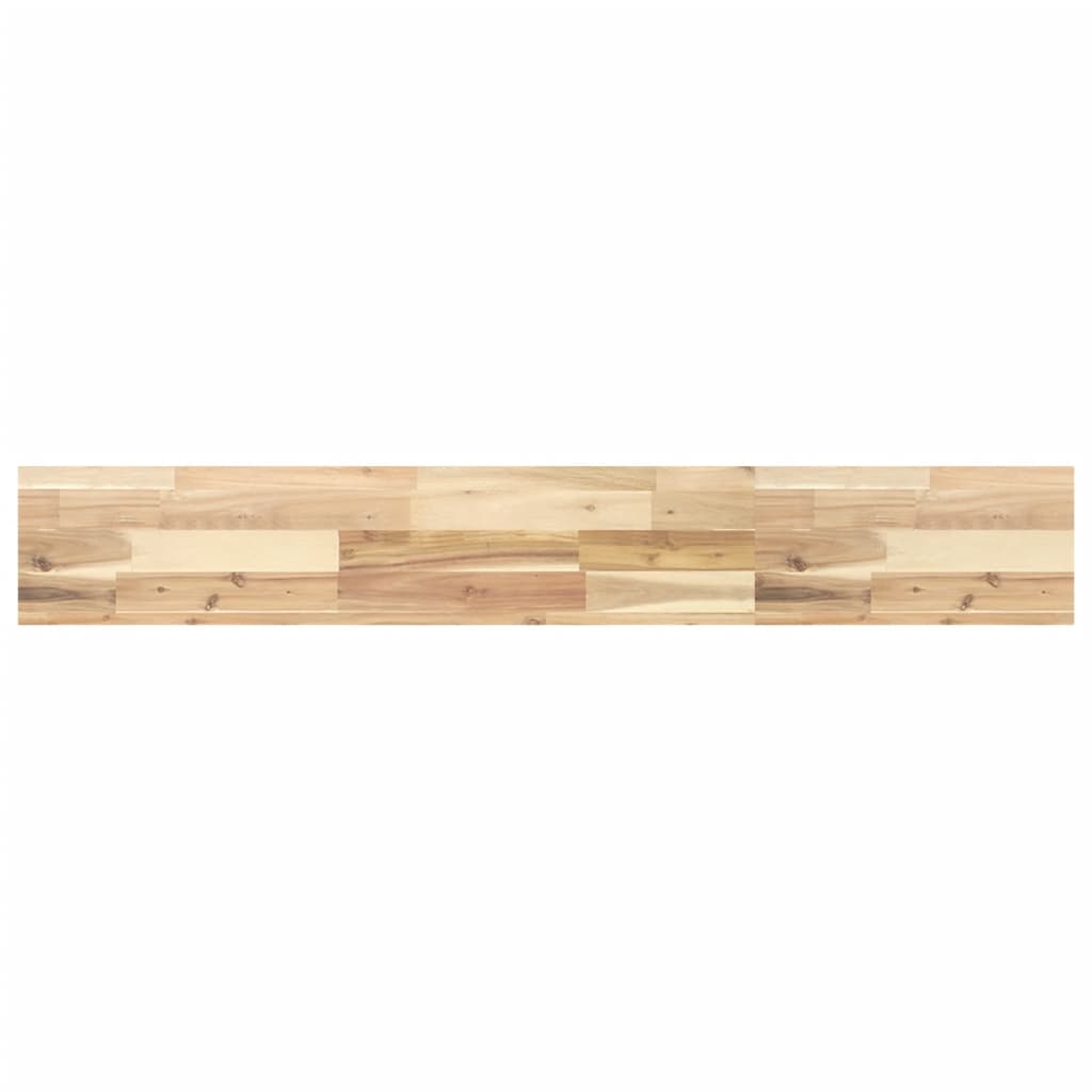 Mensole da Parete 4 pz 120x20x4 cm Legno Acacia Non Trattato | homemem39