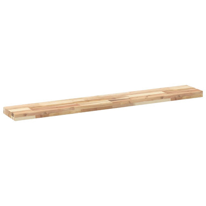 Mensole da Parete 3 pz 140x20x4 cm Legno Acacia Non Trattato | homemem39