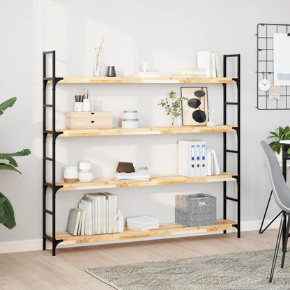 Mensole da Parete 3 pz 140x20x4 cm Legno Acacia Non Trattato | homemem39