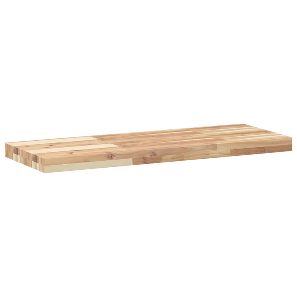 Mensole da Parete 3 pz 100x30x4 cm Legno Acacia Non Trattato | homemem39