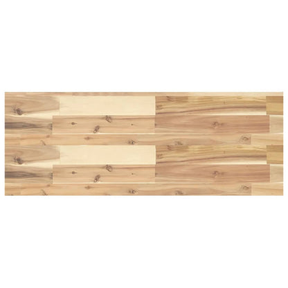 Mensole da Parete 3 pz 100x30x4 cm Legno Acacia Non Trattato | homemem39
