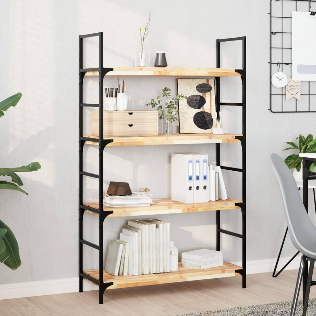 Mensole da Parete 3 pz 100x30x4 cm Legno Acacia Non Trattato | homemem39